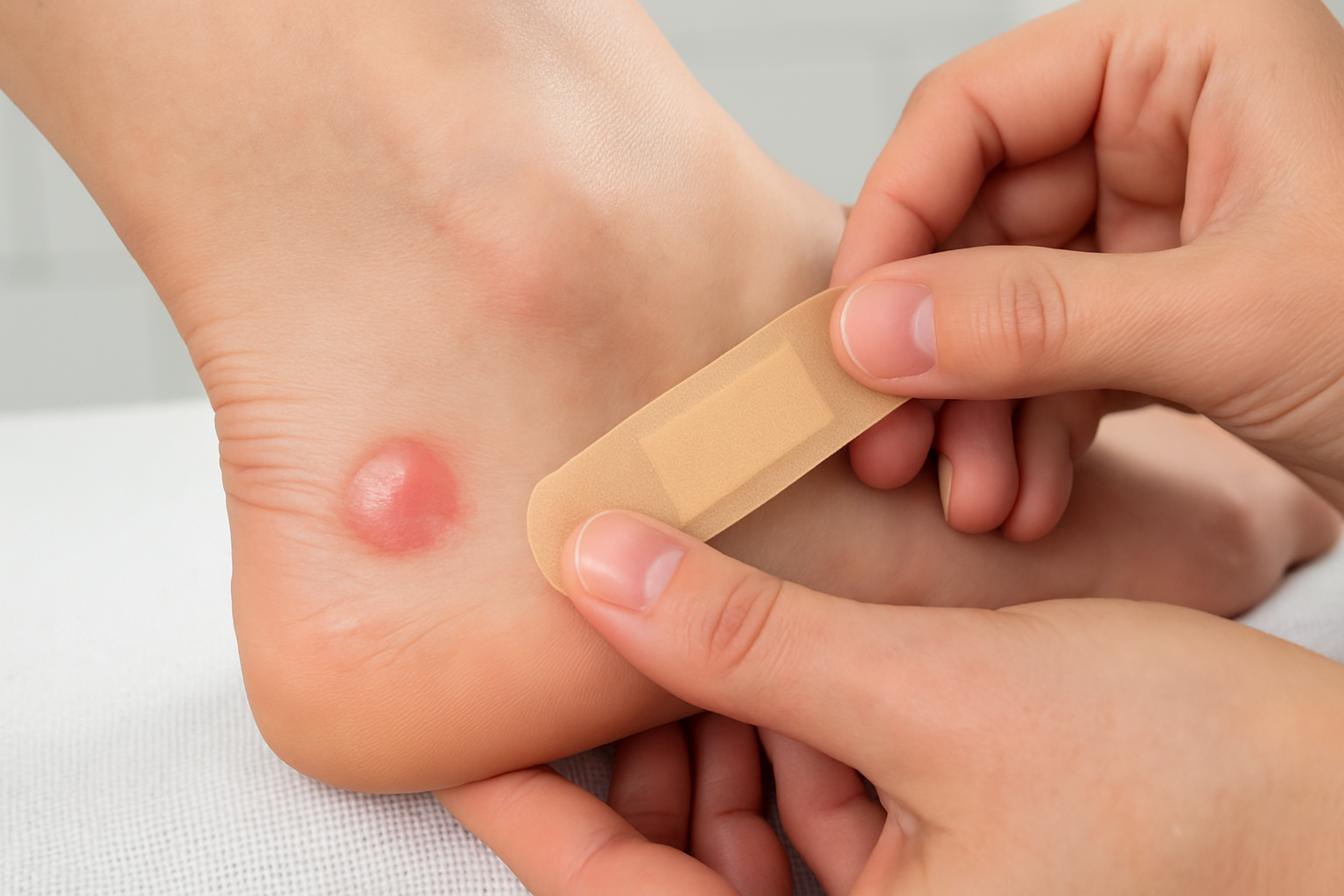 Správná péče o puchýře